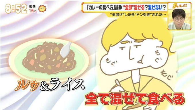 吃咖喱饭到底该不该搅拌？小小问题引得日本人争议满满！,作者:霓虹视界,帖子ID:77,咖喱,拌饭